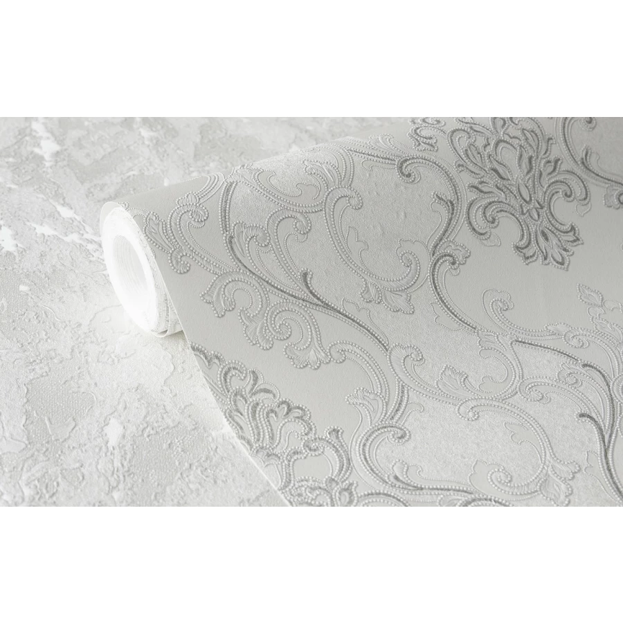 Обои флизелиновые Аспект Флоренция белые 70386-11 1,06х10,05 м