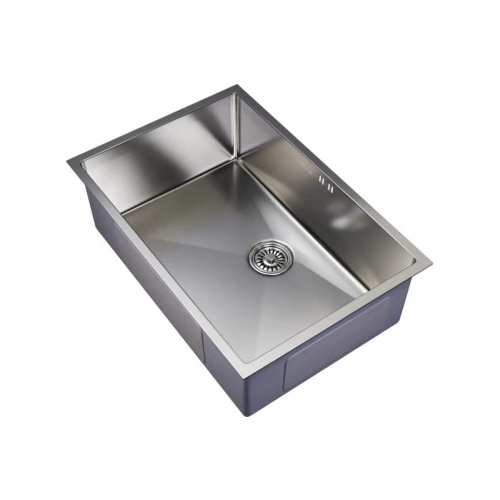 Мойка MixLine PRO подстольный монтаж вып 3 1/2 22 см с сифоном сатин 548572 65х44 см