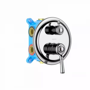 Смеситель Aquatek Классик для ванны 3 режима внешняя и скрытая часть хром AQ1547CR