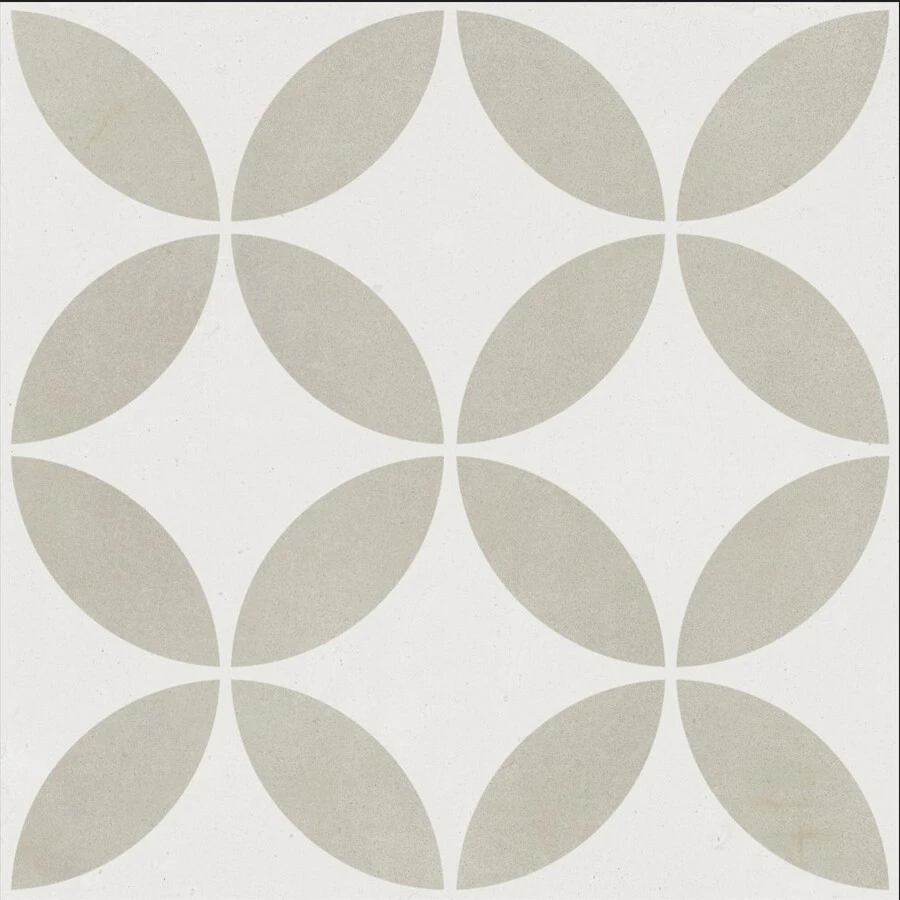 Керамогранит Harmony Peronda Mayari Taupe Petals LT матовый серый 3386037796 22,3х22,3 см