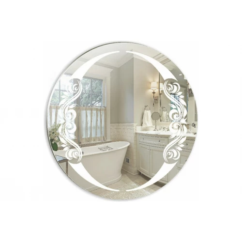 Зеркало без подсветки MixLine Санторини D 650 537442