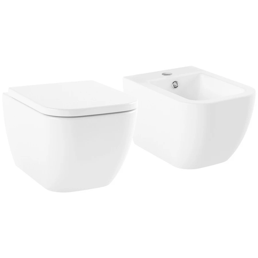 Унитаз с биде Lavinia Boho One Compacto 21031003 (комплект 2 в 1)