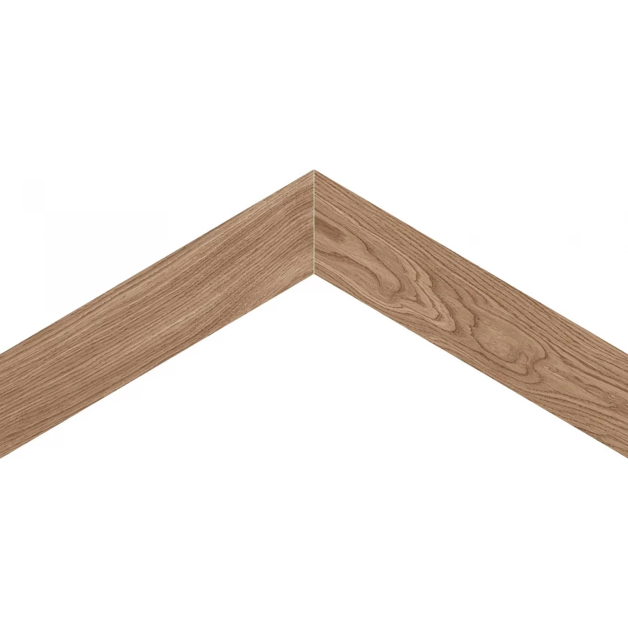 Керамогранит Emil Ceramica Mimesis Chevron 60° Tabacco матовый коричневый EKPD 54х11 см