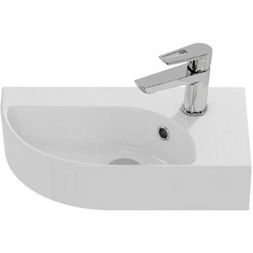 Раковина подвесная Cersanit Cameo 45 правая 1 отверстие S-UM-CAM45/1-w 45,5х25 см