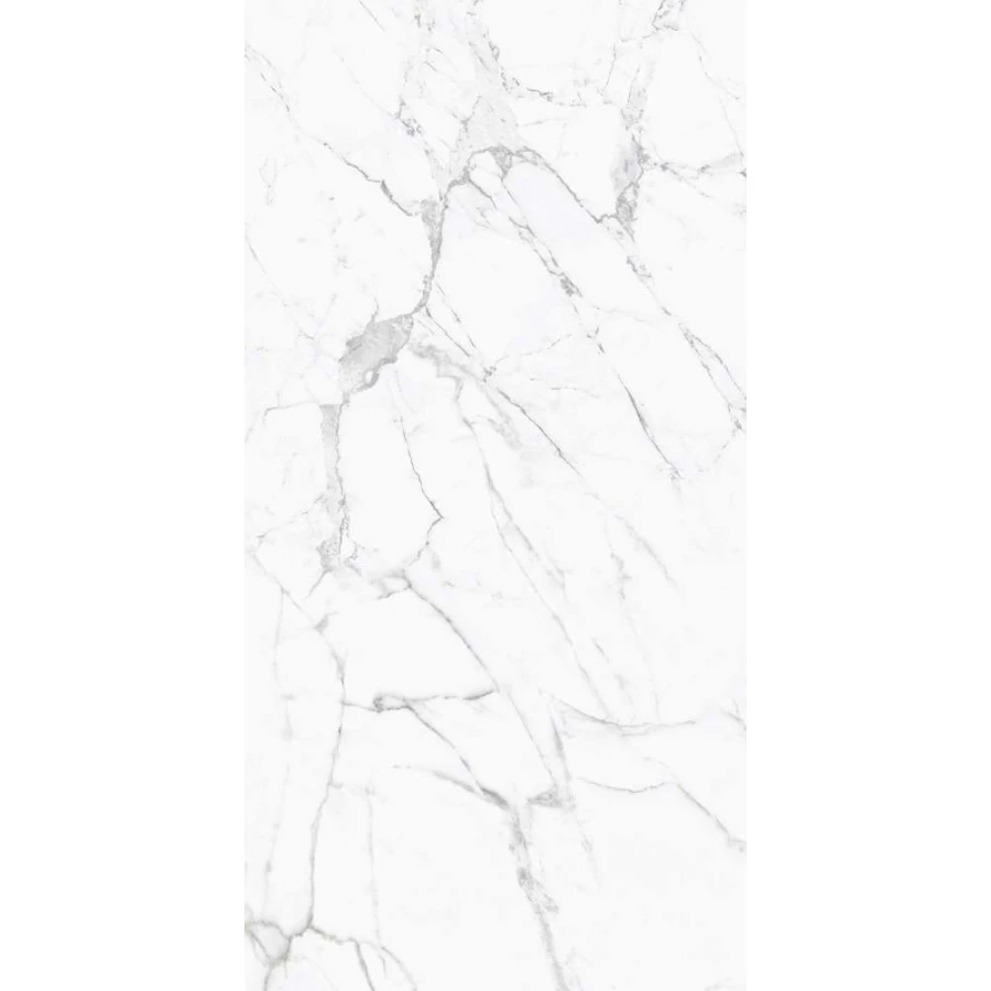 Керамогранит Gresant Statuario Carara Glossy глянцевый белый 120х60 см