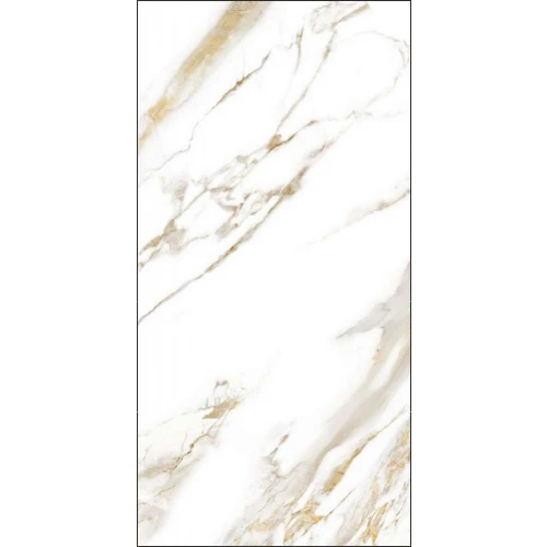 Керамогранит Global Tile Calacatta Royal_GT грес глазуированный Белый GT120600103MR 120х60 см