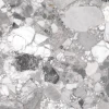 Керамогранит Museum Peronda Сублиме Цлифф Сп Р / Sublime Cliff Sp R матовый серый 3389841425 100x100 см