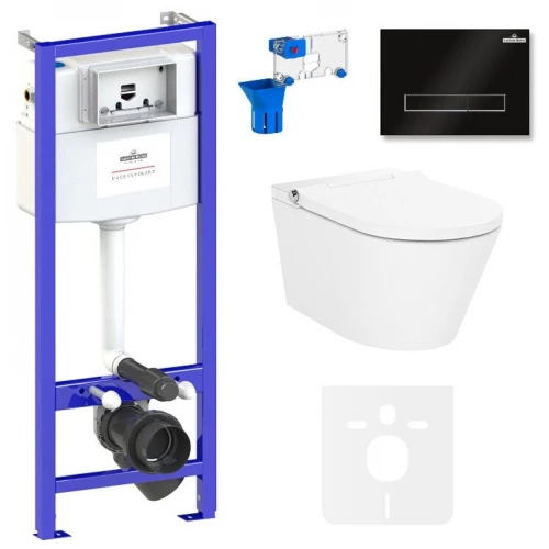 Унитаз Lavinia Boho Relfix Smart V-Clean 87561155 (умный комплект 7 в 1)