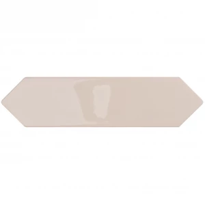 Плитка настенная Smile Tile Пикет Ноке / Picket Noce глянцевая бежевая 71123124 30х7,5 см