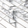 Мозаика Imagine Mosaic Керамик Мозаик / Ceramic Mosaic 145х22 матовая белая KST2-CLK 30х29,6 см