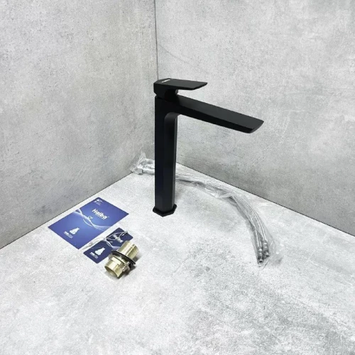 Смеситель для раковины Haiba черный HB11726-7