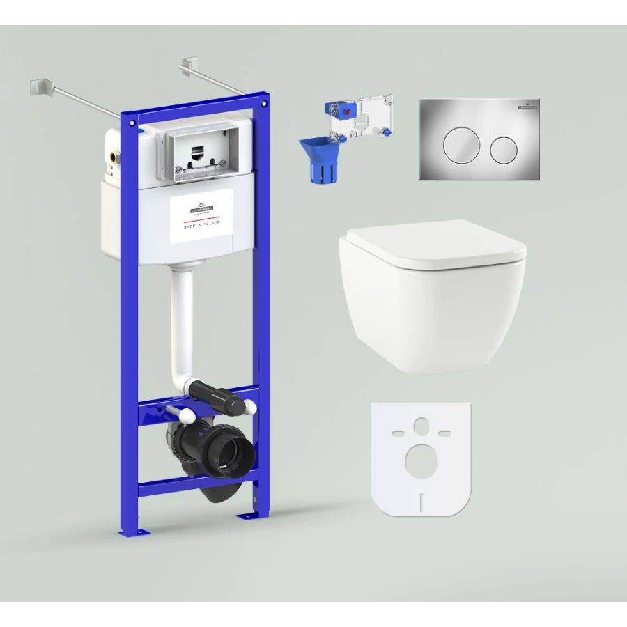 Комплект 7 в 1 Lavinia Boho Relfix One Rimless 87050162 (состоит из 3302103R, 33290200, 38010020, 3805002C, 38040010)