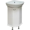 Тумба под раковину Runo Браво 40 угловая под умывальник Элегия 00000000947