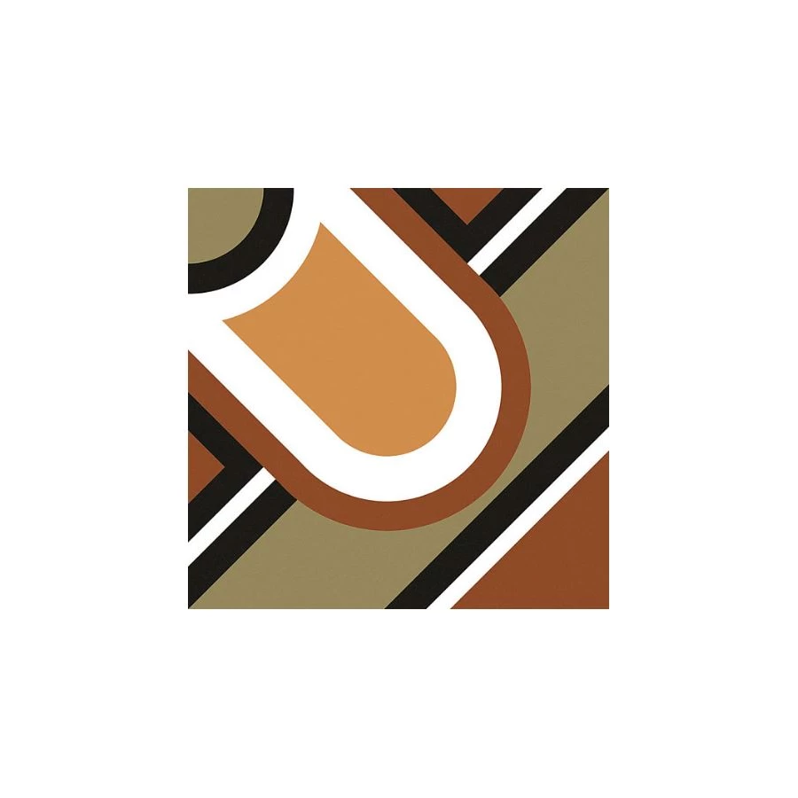 Керамогранит Equipe Bauhome Blume Warm матовый многоцветный 27697 20х20 см