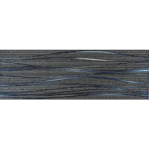 Керамическая плитка Ceramiche Brennero Next Dec. Onde iron 75х25 см