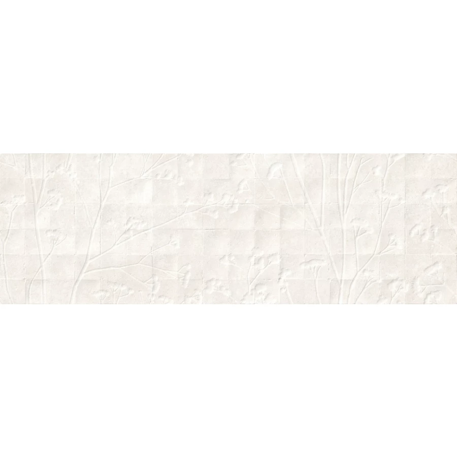 Плитка настенная Peronda Charme Wall Charme Bone Fleur R матовая белая 5087840655 100х33,3 см