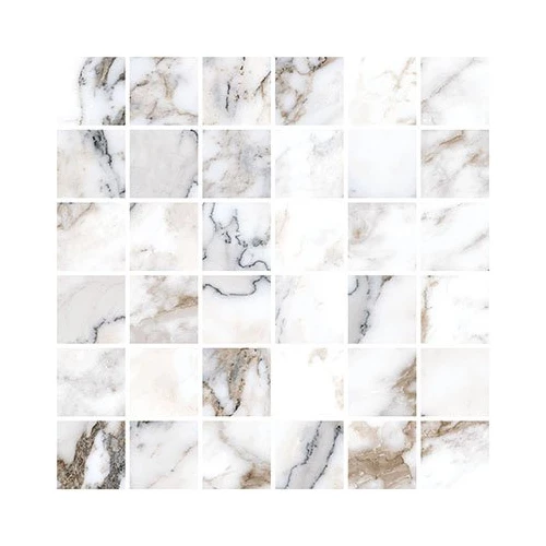 Мозаика Vitra Marble-X Бреча Капрайа белый 30х30 см