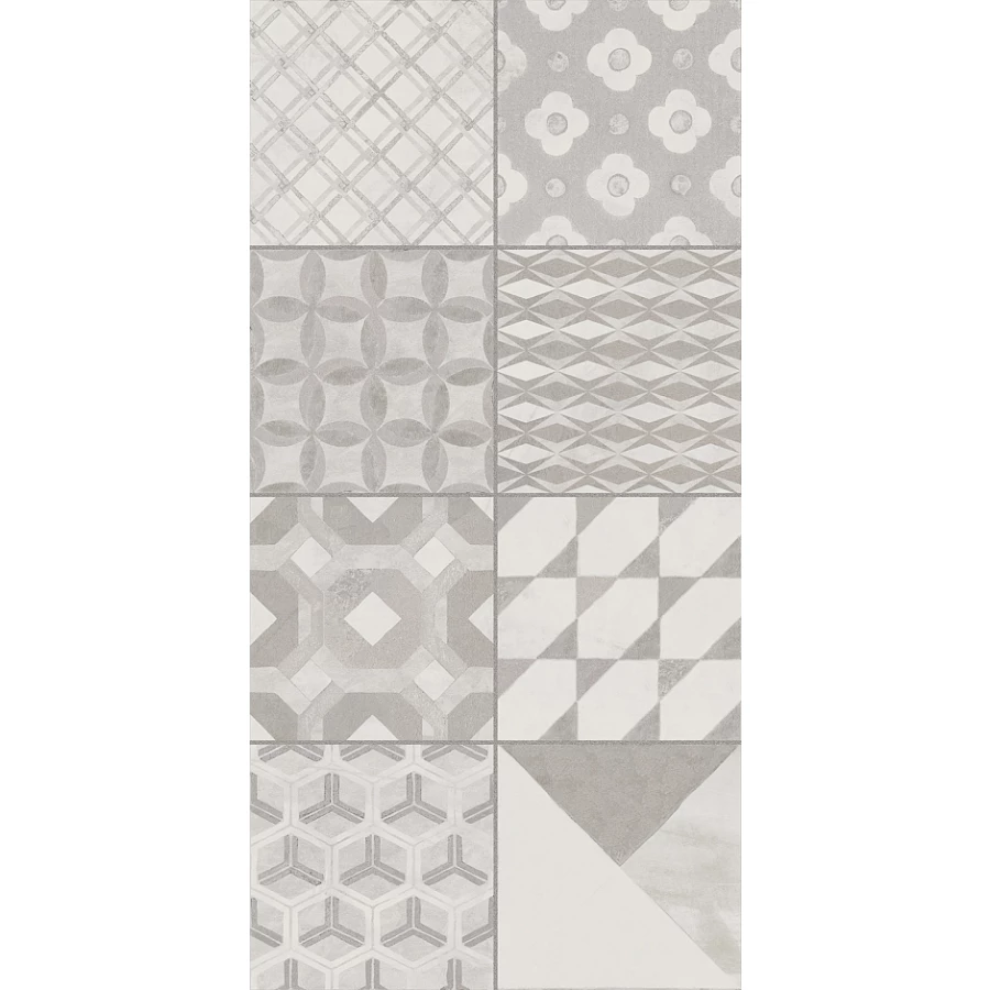 Декор Kerama Marazzi Онда матовый обрезной серый 30х60 см