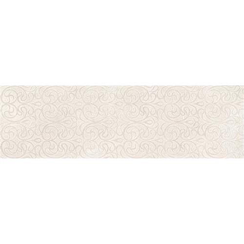 Плитка настенная Sina Tile Ona Flower Gray 2368 матовая серая 100х30 см