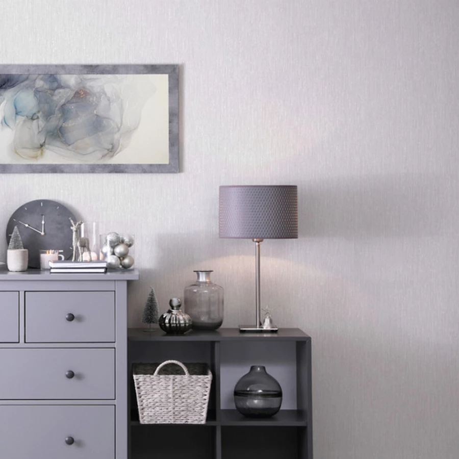 Обои флизелиновые VOG Collection 90045 белые 90045-11 1,06х10,05 м