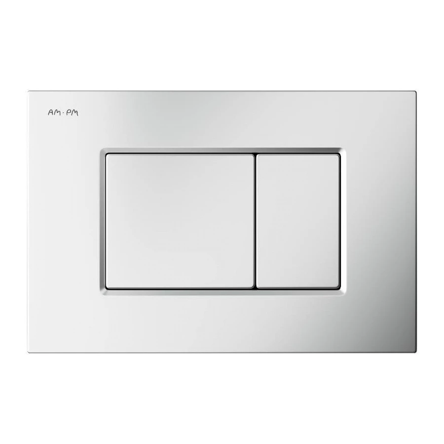 Клавиша для инсталляции Am Pm ProC пластик хром матовый I070231