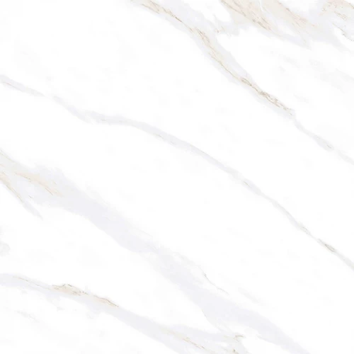 Керамогранит Ceradim Calacatta Clarity Gold белый Полированный 80х80 см