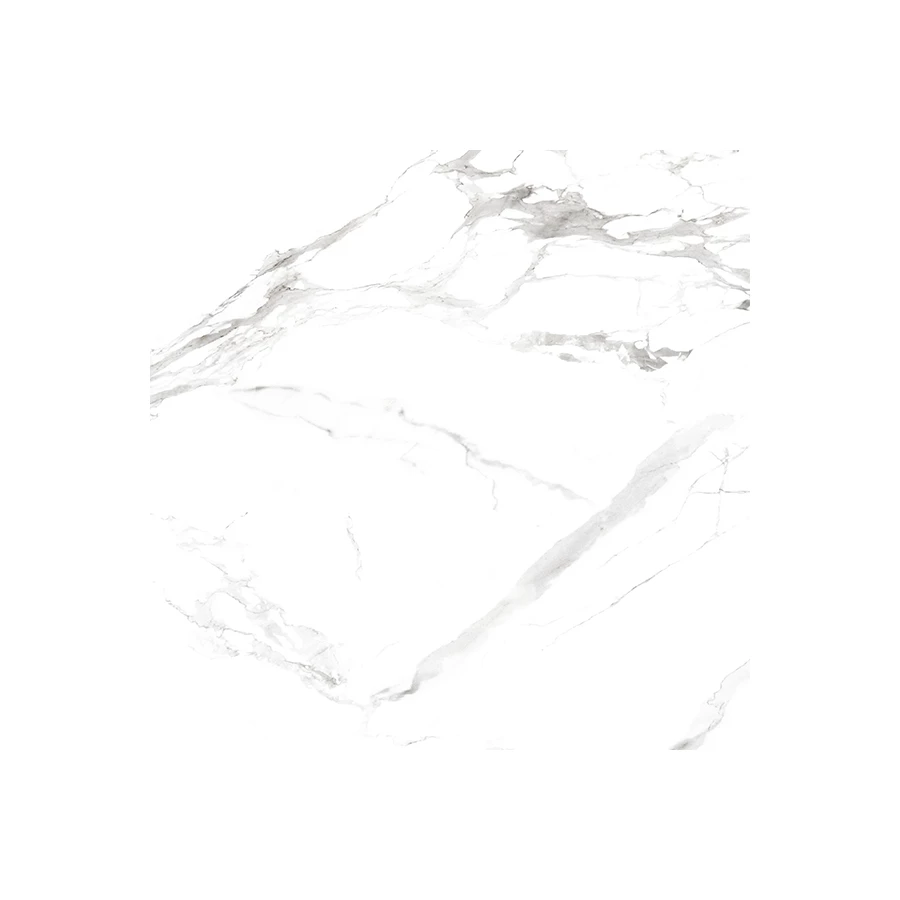 Керамогранит Absolut Gres Statuario Classic matt матовый белый AB 1073M 60x60 см