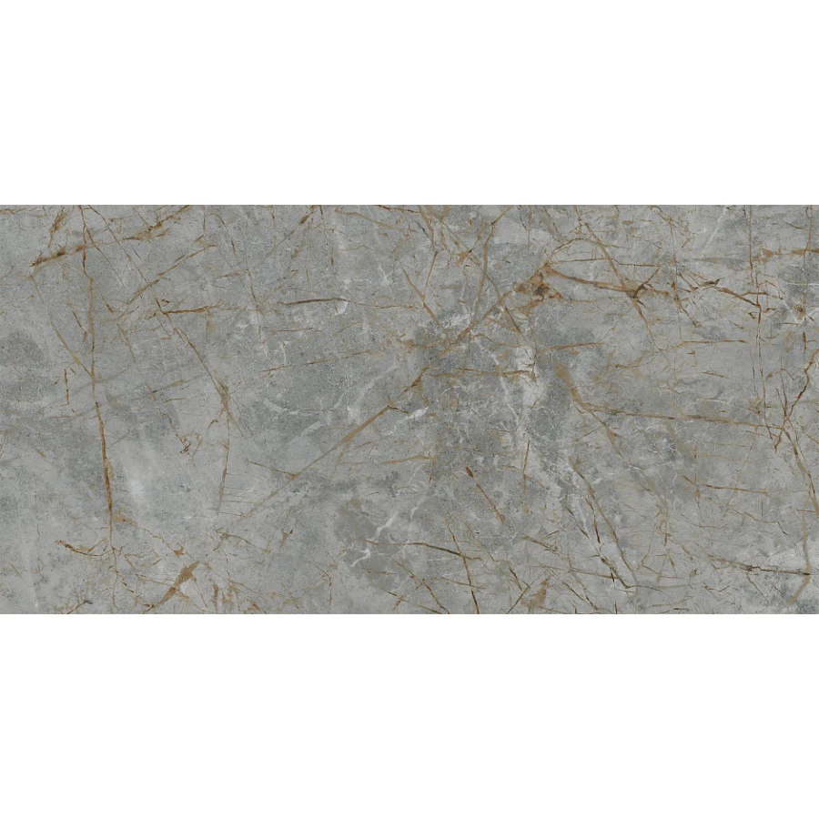 Керамический гранит Kerranova Iceberg серый 60x120 см