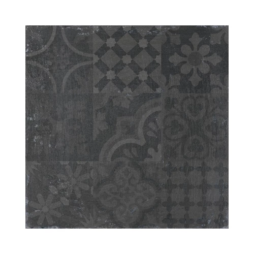 Керамогранит Roca Claque Hidraulico Negro RCC000009 61.5x61.5 см