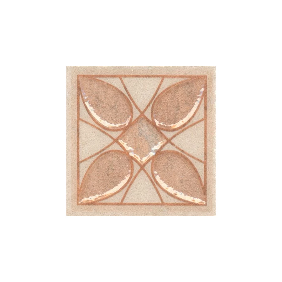 Вставка Kerama Marazzi Галдиери лаппатированный бежевый 7,2х7,2 см