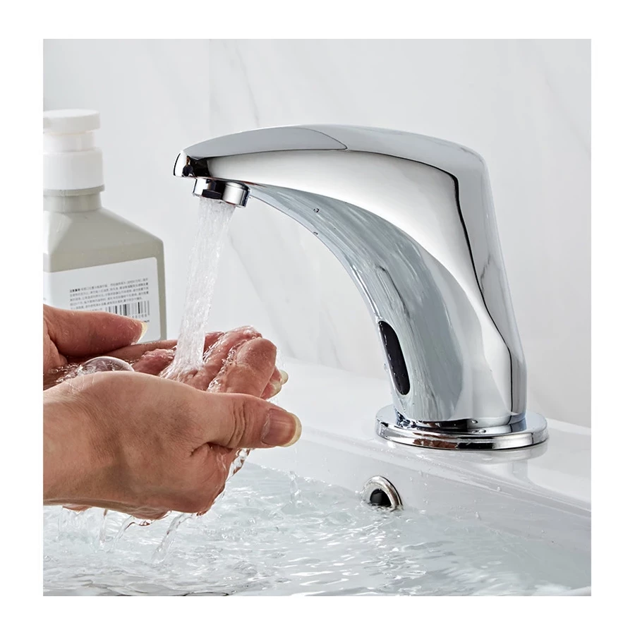 Смеситель для раковины сенсорный ПрофСан ПСМ-2019 хром