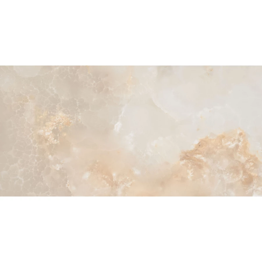 Керамогранит Ceradim Onyx Orlam Полированный бежевый 120х60 см