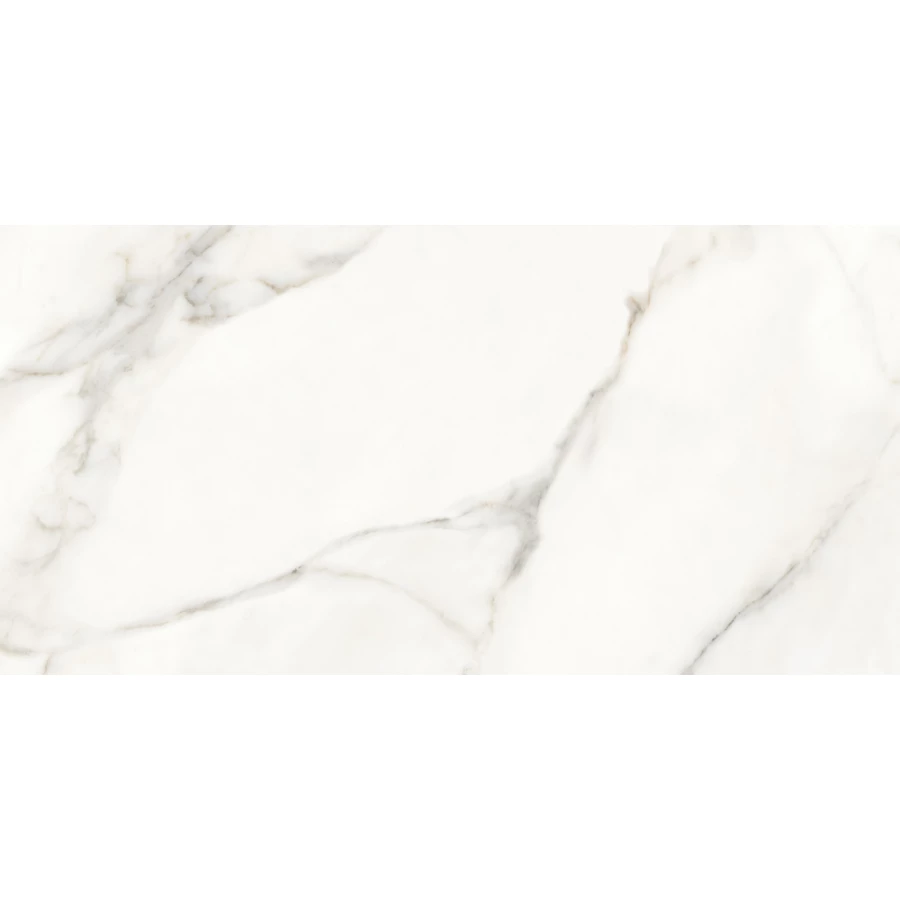 Керамогранит Cersanit Futura тонкий Gold Venice полированный белый ректификат A17121 120х60 см