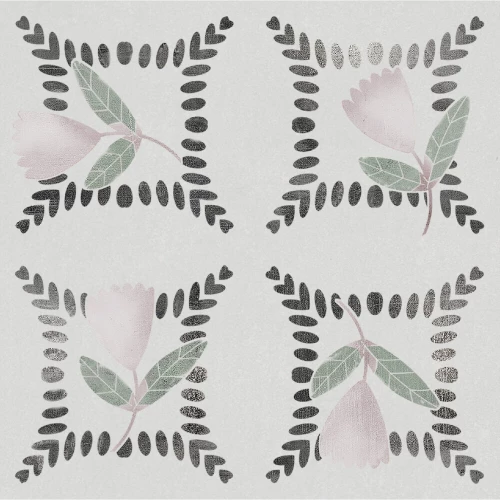 Керамогранит Harmony Peronda Dakar Garden матовый серо-зеленый 3356237714 12,3х12,3 см