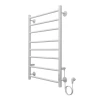 Полотенцесушитель электрический Azario Parma 8 секций тен справа белый AZ10858W 50x80 см