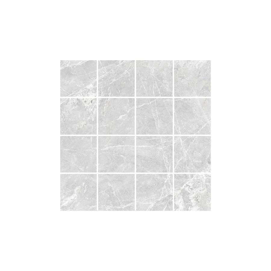 Мозаика Vitra Marmostone 7 лаппатированный светло-серый 30х30 см