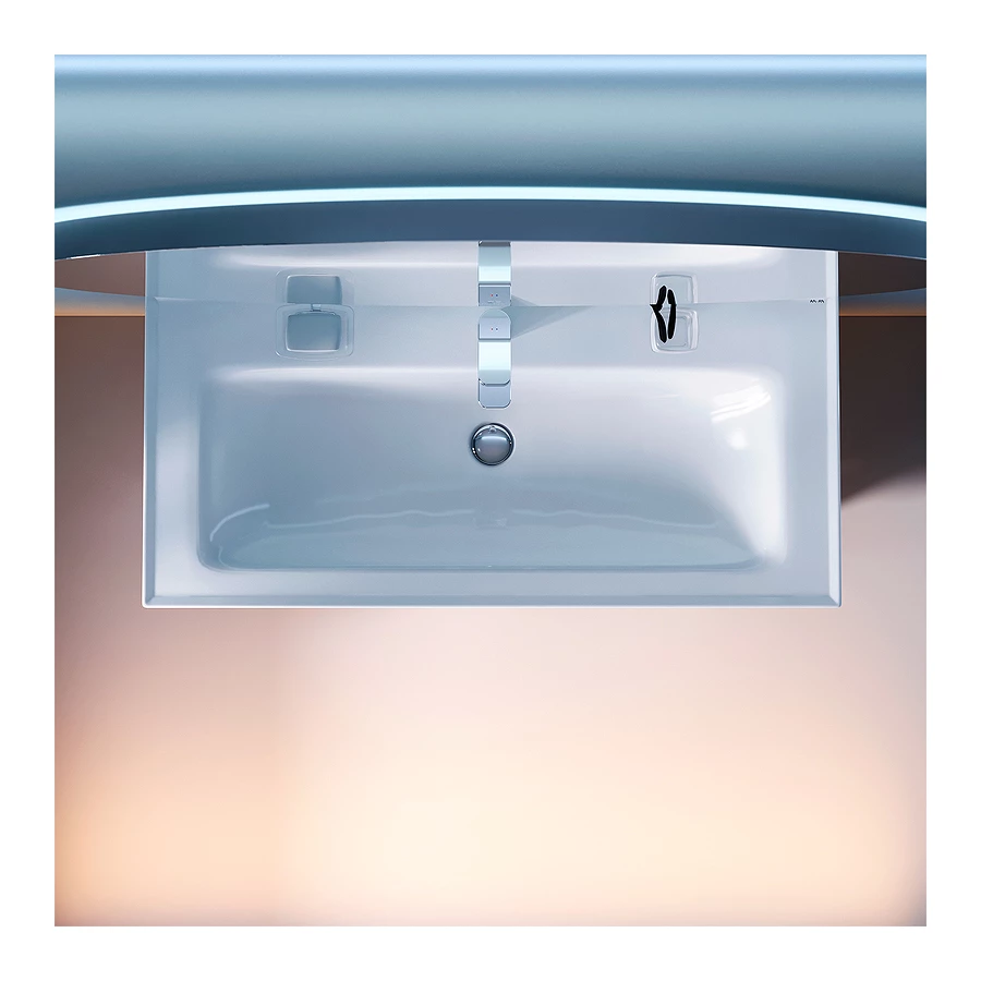 База под раковину Am Pm X-Joy напольная 2 ящика белый глянец M85AFSX1002WG 100 см