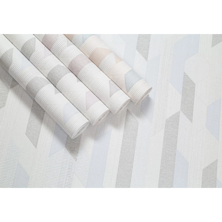 Обои флизелиновые Palitra Home HomeColor Tact серые HC31137-14 1.06х10.05 м