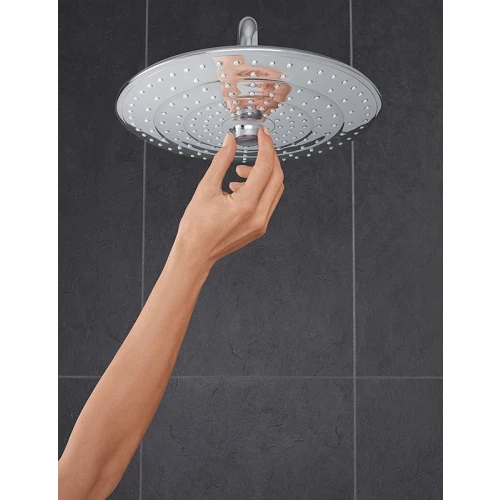 Верхний душ с душевым кронштейном 38 cм Grohe Euphoria 260 SmartControl 3 режима хром 26459000