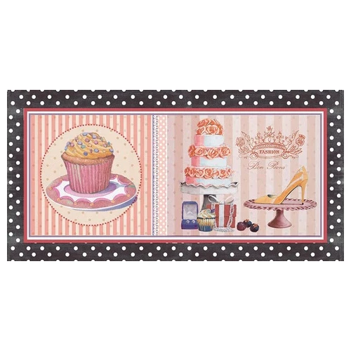 Декор Absolut Keramika Monocolor 10x20 Cenefa Kitchen 01 KL AK1118 20х10 см