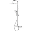 Душевая система с душевым смесителем полкой и термостатом Am Pm Func F078F200