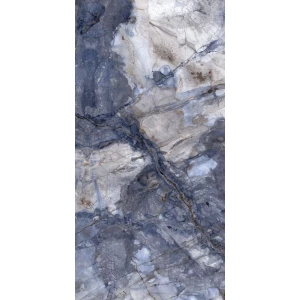 Керамогранит Arcadia Ceramica Bergamo Blue High Gloss синий HG2006-A 120х60 см