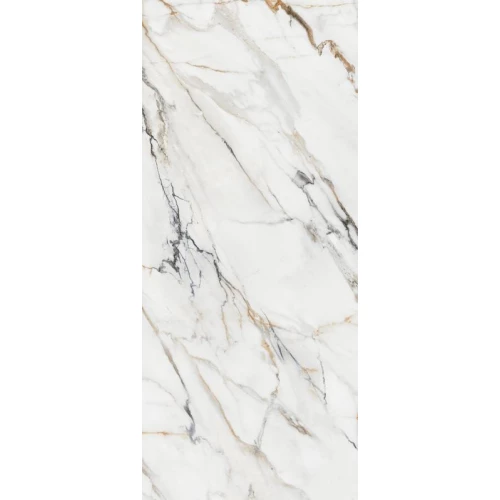 Керамогранит Porcelanite Dos Фирензе Cалаcатта Голд Пулидо Рет / Firenze 6623 Calacatta Gold Pulido Ret глянцевый белый POR_F6623_CAL_146_PUL 146х63 см