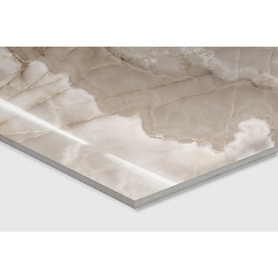 Керамогранит Arcadia Ceramica Rex Onyx Coffe Full Polished кофейный FP1011-A 120х60 см