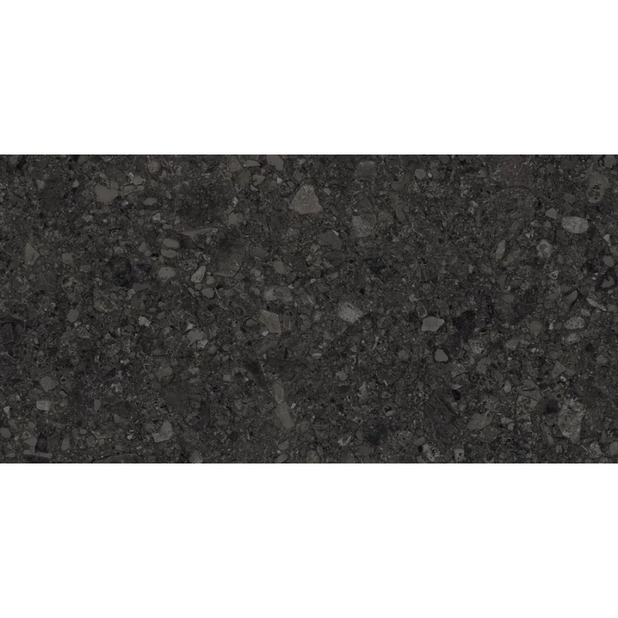 Керамогранит Duna Ceppo Di Nero GHR карвинг черный RP-238601 120х60 см