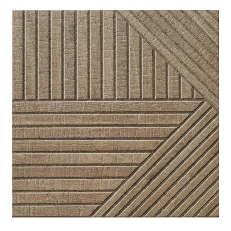Керамогранит Realonda Tangram Wood Oak матовый бежевый RLD000044 44.2х44.2 см