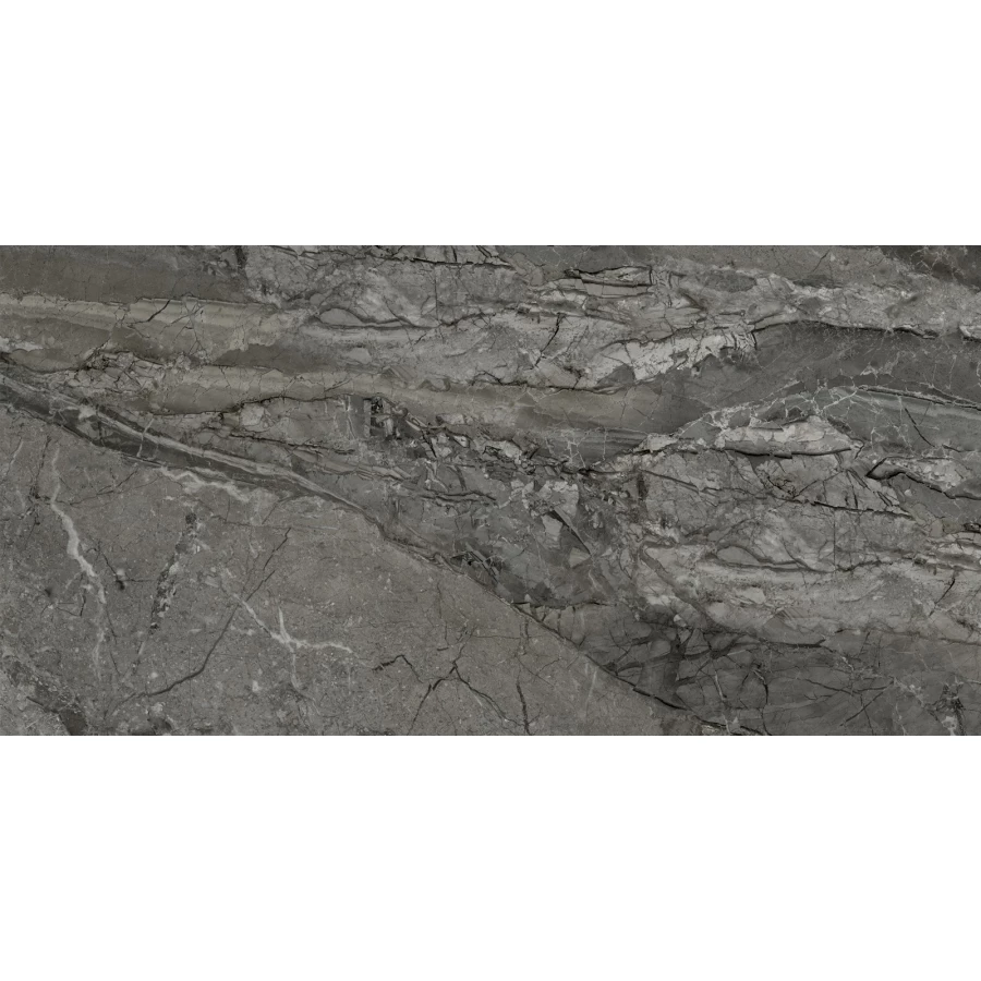 Керамогранит LCM Mineral Graphite полированный темно-серый 60120INL25P 120х60 см