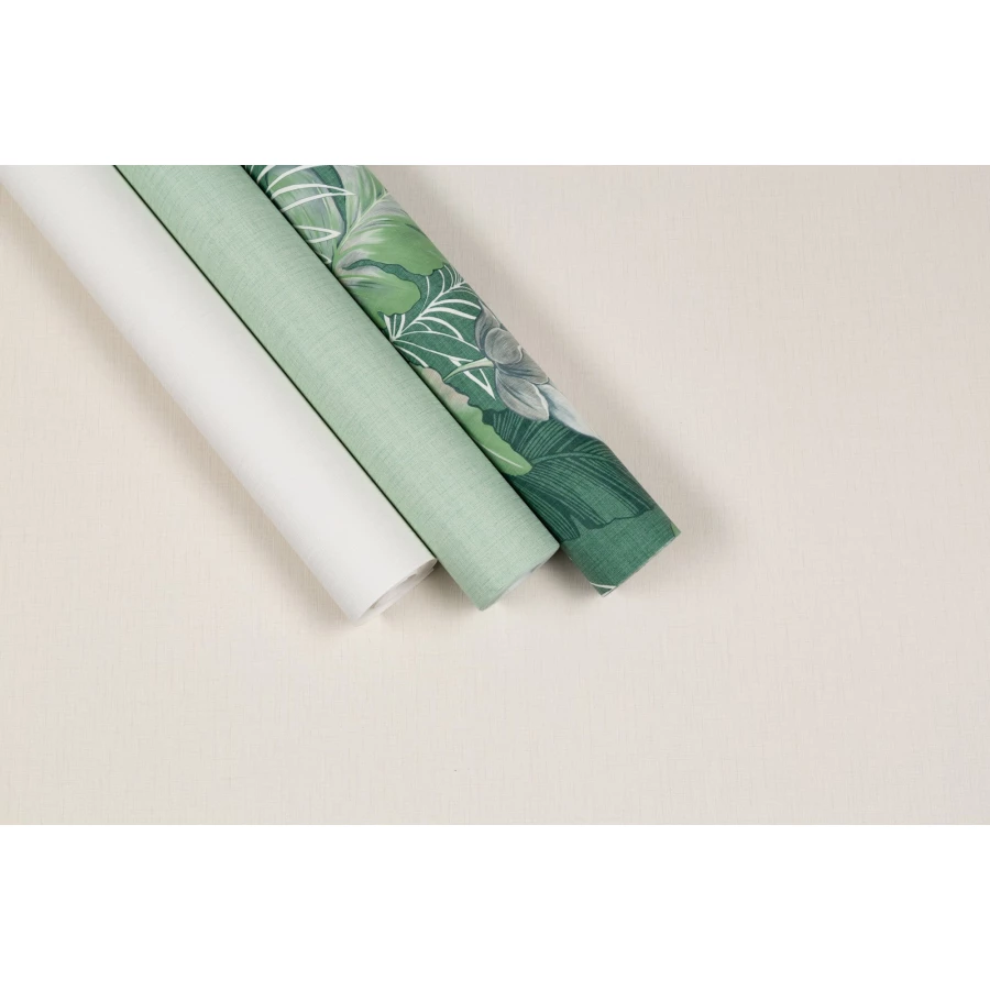 Обои флизелиновые Palitra Home Exotica HomeColor зеленые HC72241-77 1,06х10,05 с