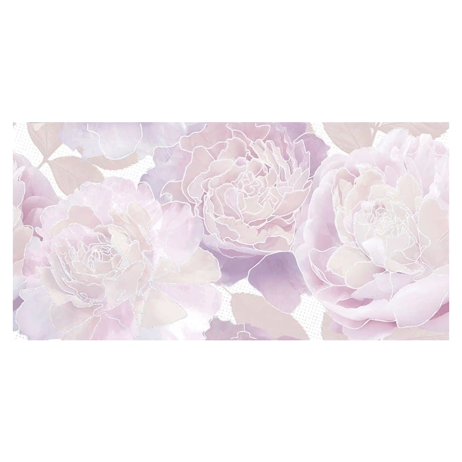 Декор AltaCera Lumiera фиолетовый 24.9*50 см