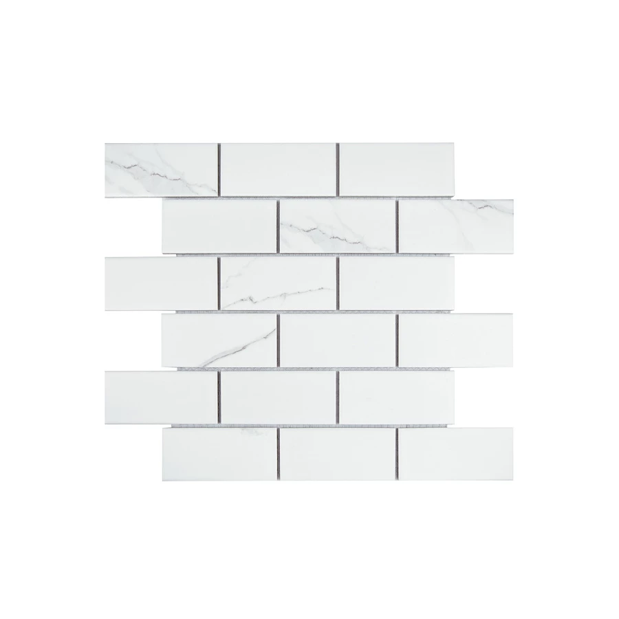 Керамическая мозаика Starmosaic Brick Carrara Matt 29,5х29,1 см